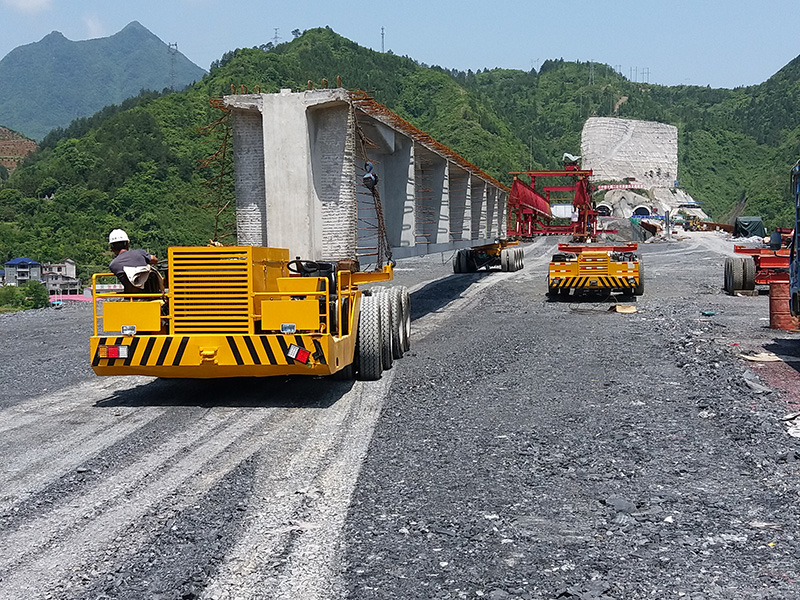 四橋220T運梁車